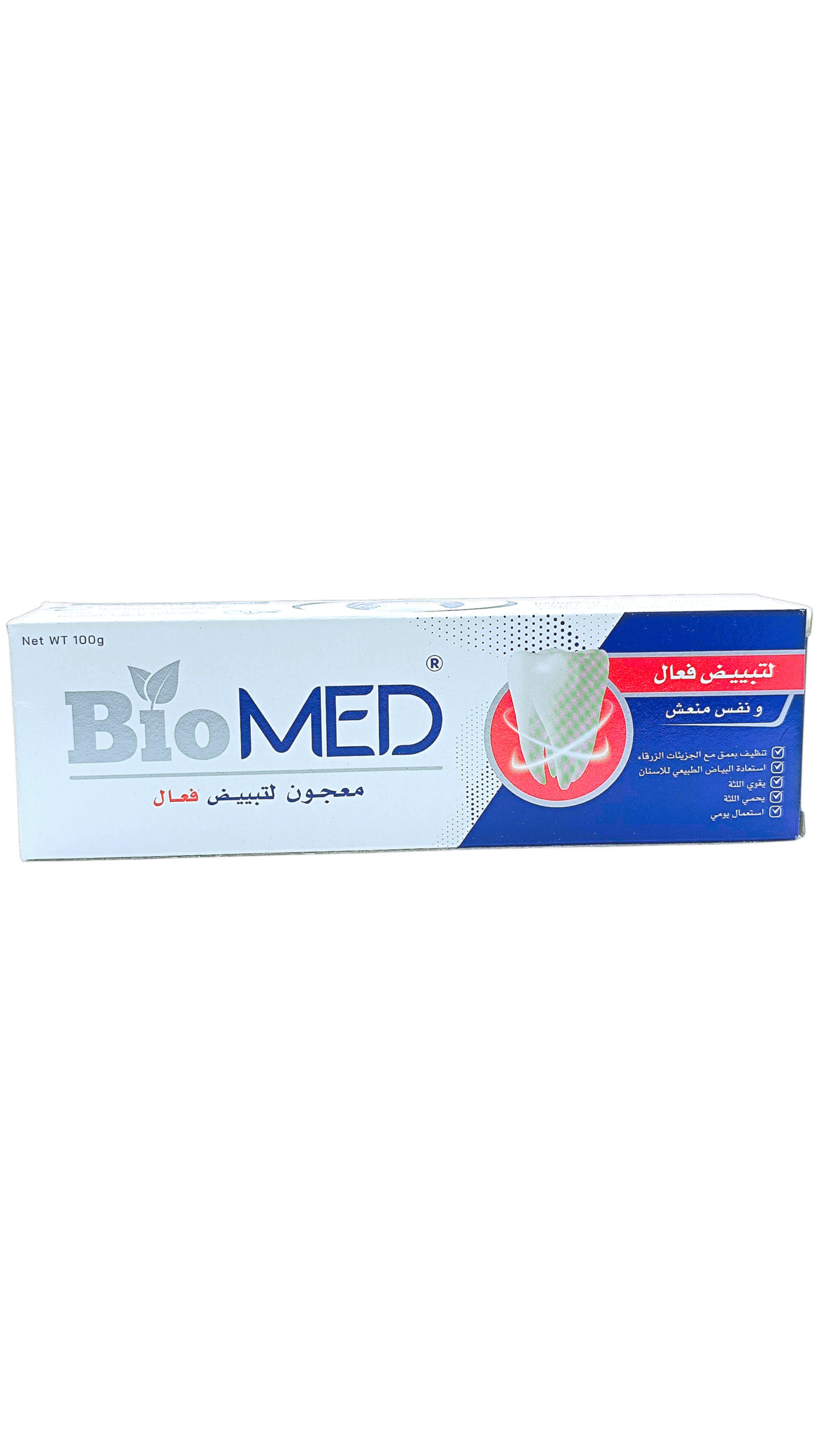 BIOMED DENTIFRICE BLANCHEUR 100G