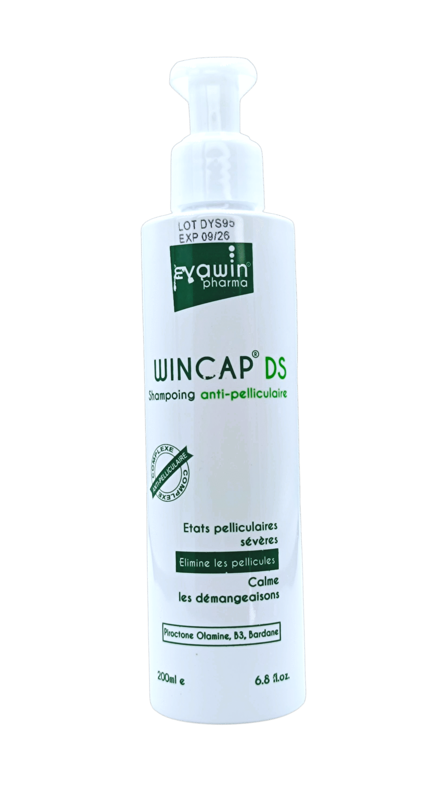 EVAWIN WINCAP DS SHAMPOOING ANTI-PELLICULAIRE 200ML – Image 2