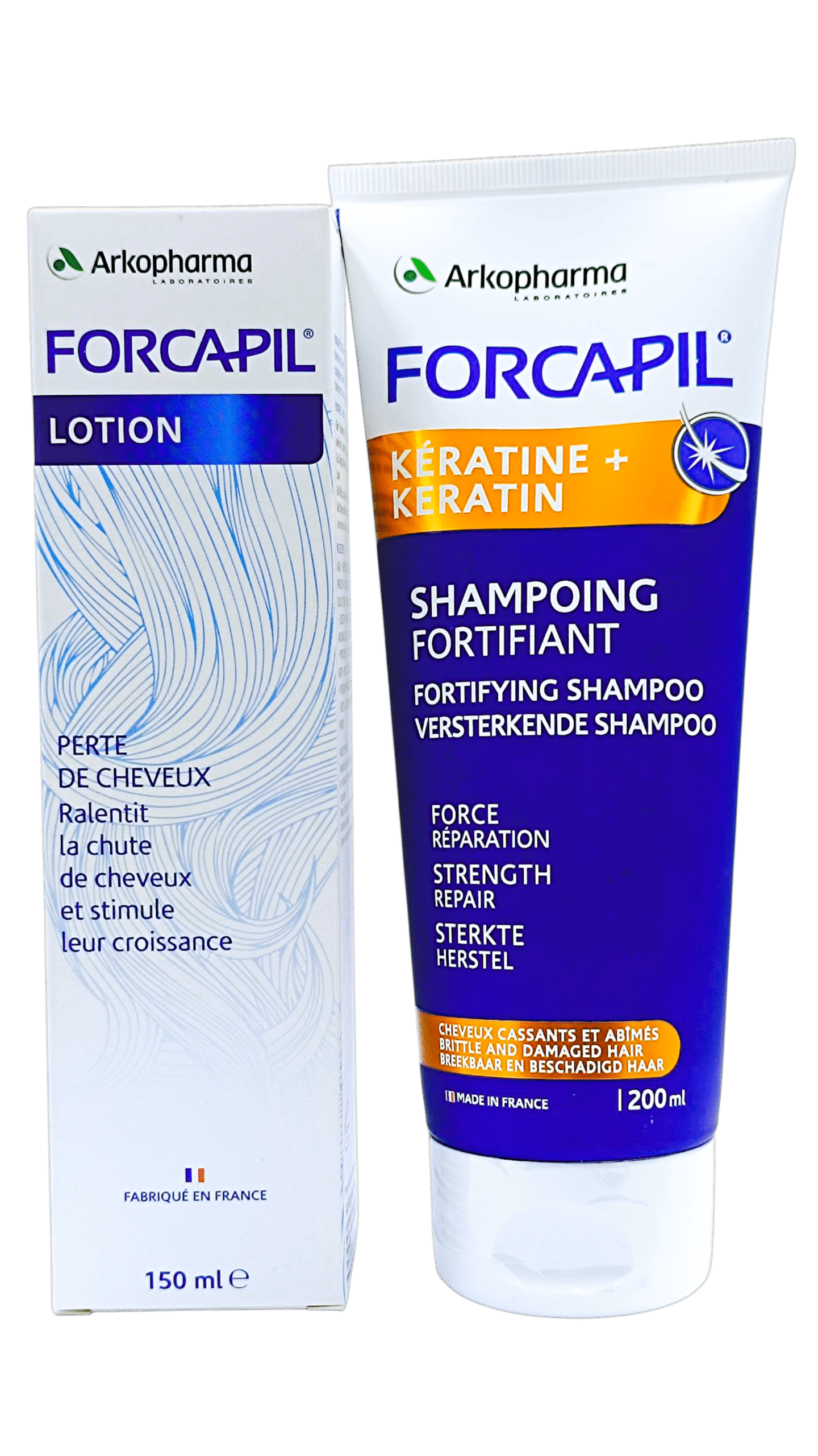 FORCAPIL PACK LOTION 150ML +SHAMPOOING FORTIFIANT 200ML OFFERT – Image 2
