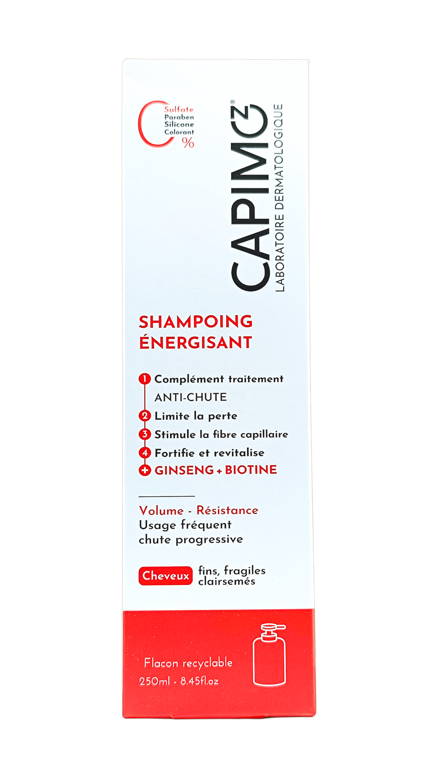 DERMOZ CAPIMOZ SHAMPOOING ANTI-CHUTE 250ML