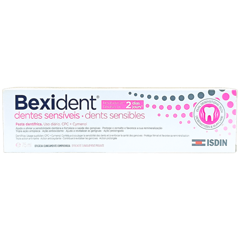 BEXIDENT DENTIFRICE DENTS SENSIBLES 75 ML