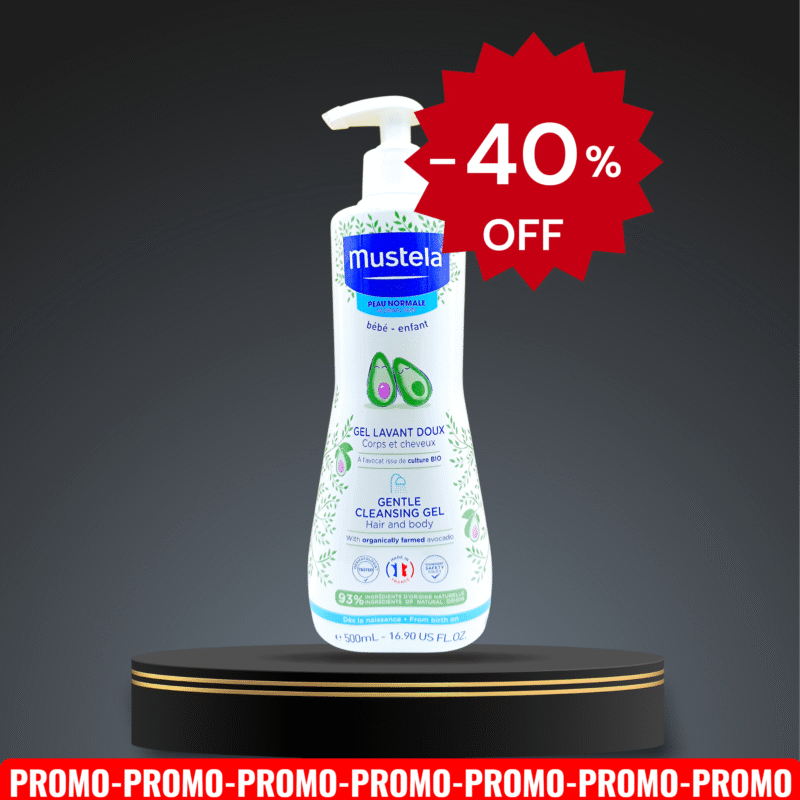 PROMO MUSTELA GEL LAVANT  500ML -40%
