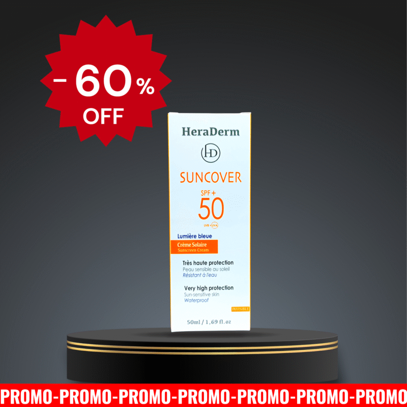 PROMO HERADERM SUNCOVER SPF50+ INVISIBLE 50ML -60%
