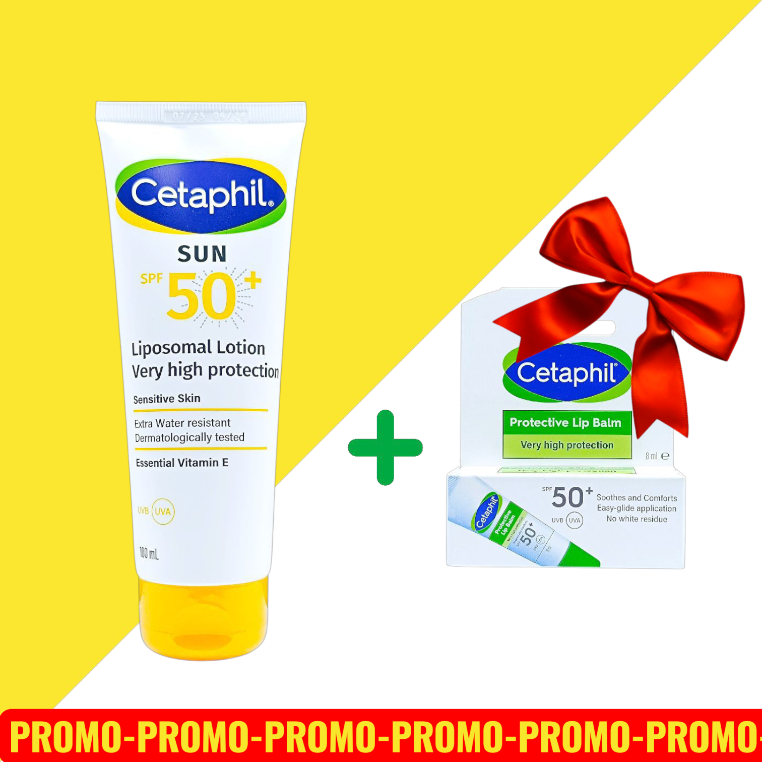 CETAPHIL PACK SUN LIPSOMAL LOTION SPF50+ 50ML+ LIP BALM 8ML OFFERT