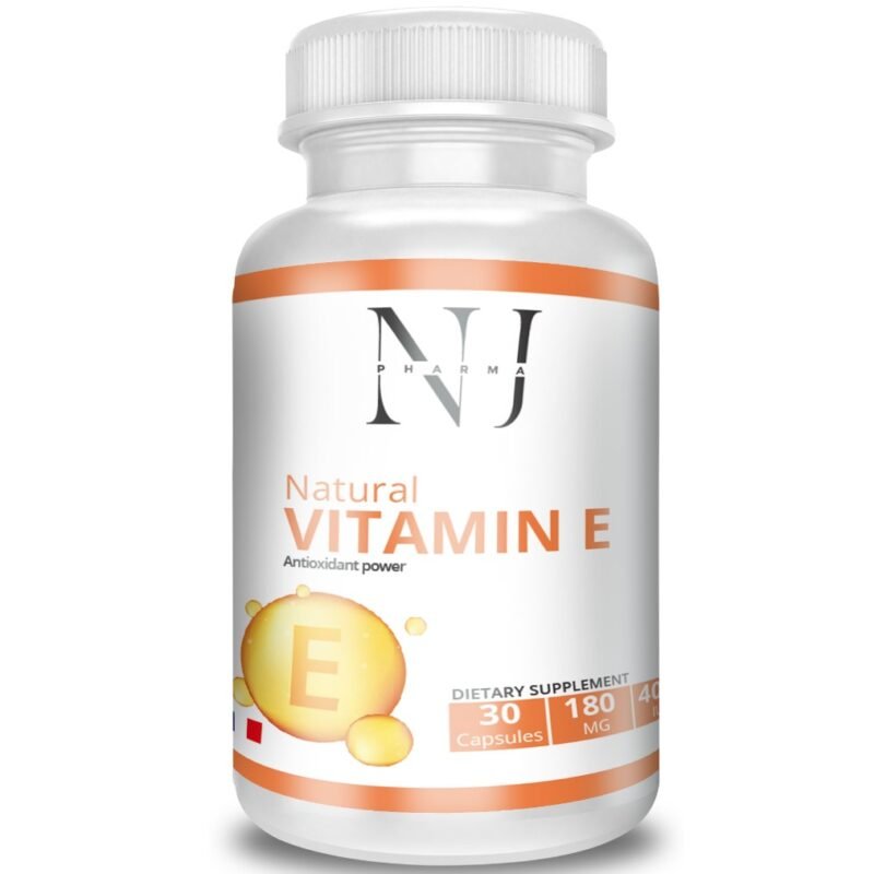NJ VITAMINE E 180mg/ 30gél