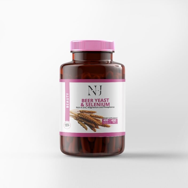 NJ LEVURE DE BIERE & SELENIUM 400mg/ 400cp