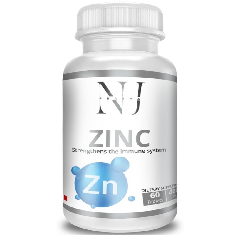 NJ ZINC 400mg/ 60cp
