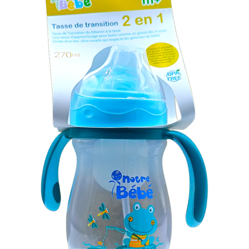 NOTRE BEBE TASSE DE TRANSITION 2EN1 4+ 270ML