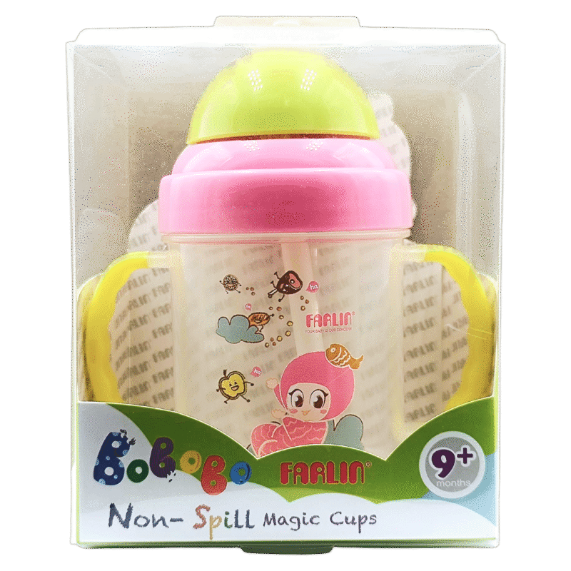 FARLIN GOBLET A PAILLE MAGIC 9M+ 200ML - CP011-C