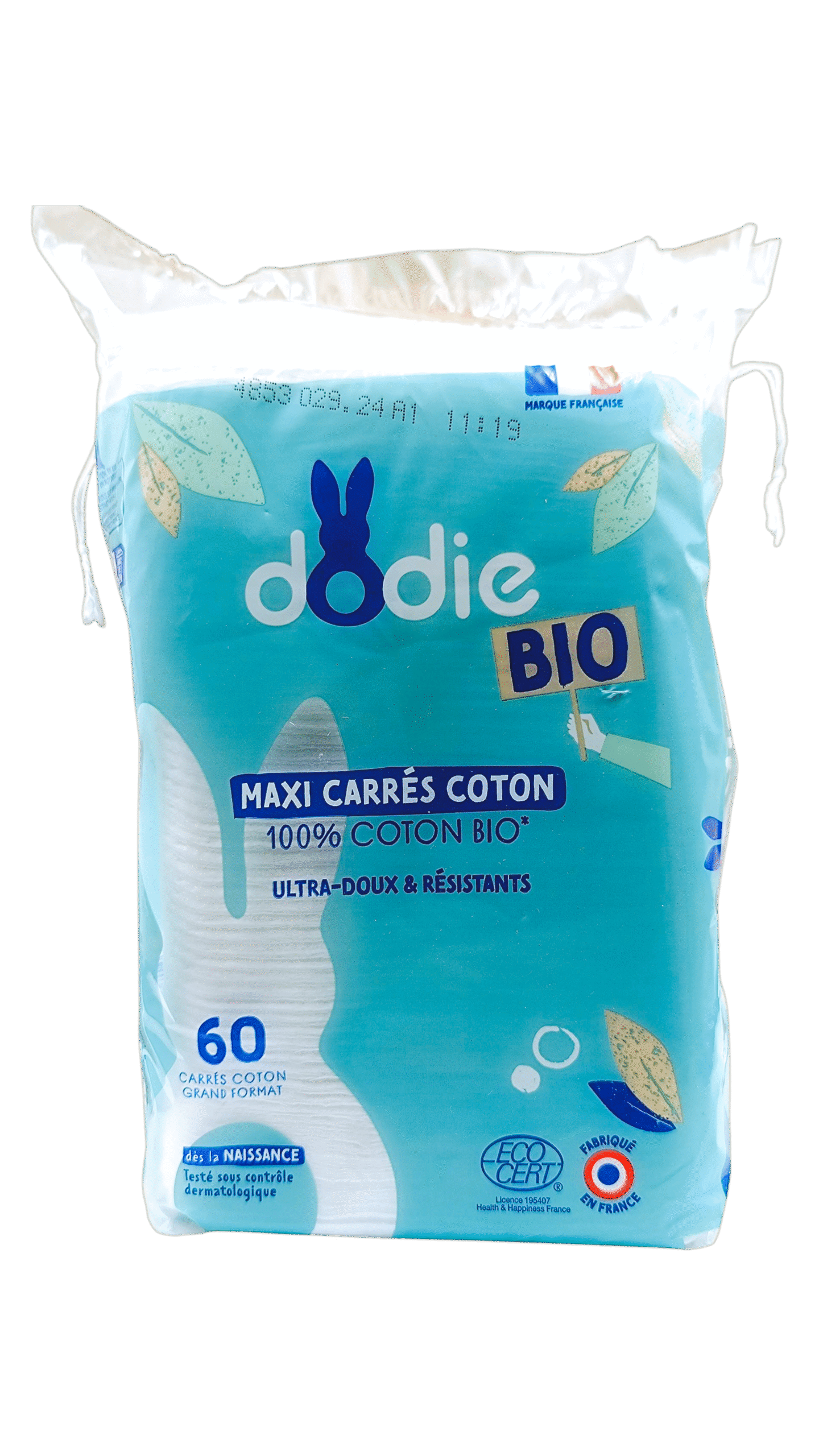 DODIE MAXI COTON CARRES /60