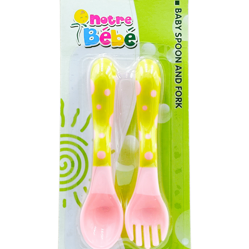 NOTRE BEBE CUILLERS+FORCHETTE