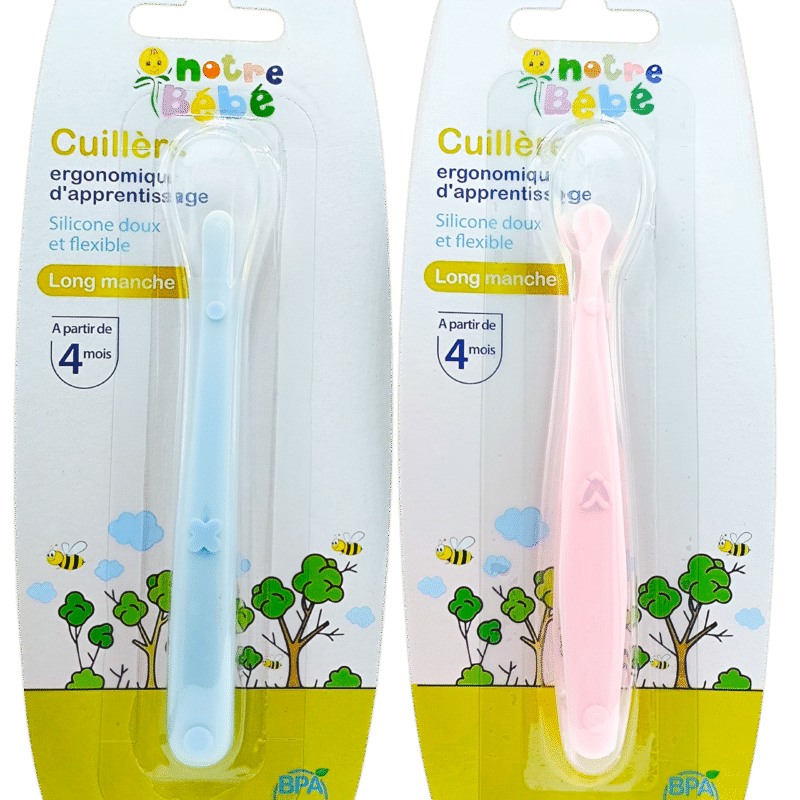NOTRE BEBE CUILLERE EN SILICONE 4+
