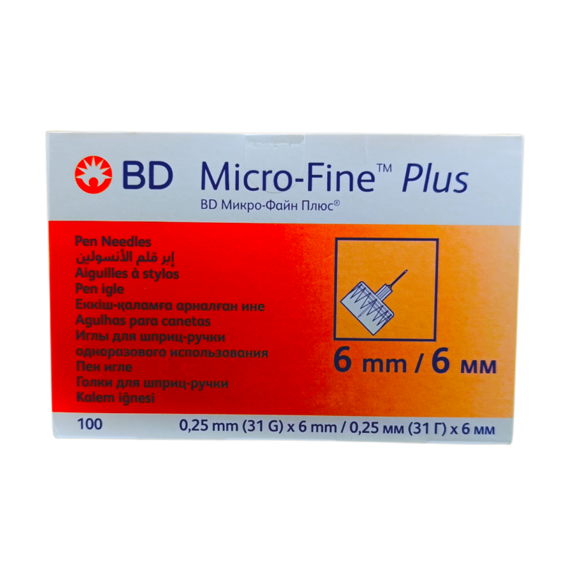 AIGUILLES BD 6MM /100pcs