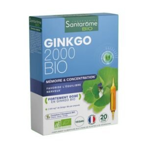 SANTAROME GINKGO 20 AMPOULES