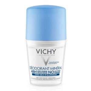 Vichy Dermo-Tolérance Déodorant Minéral 48H Bille Sans Sels d'Aluminium Peau Sensible et Réactive | 50ml